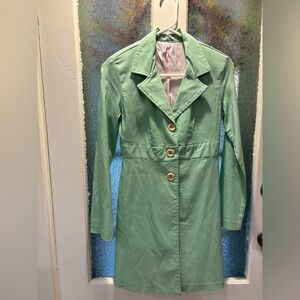 Mint Green Women's Coat by tempted Small